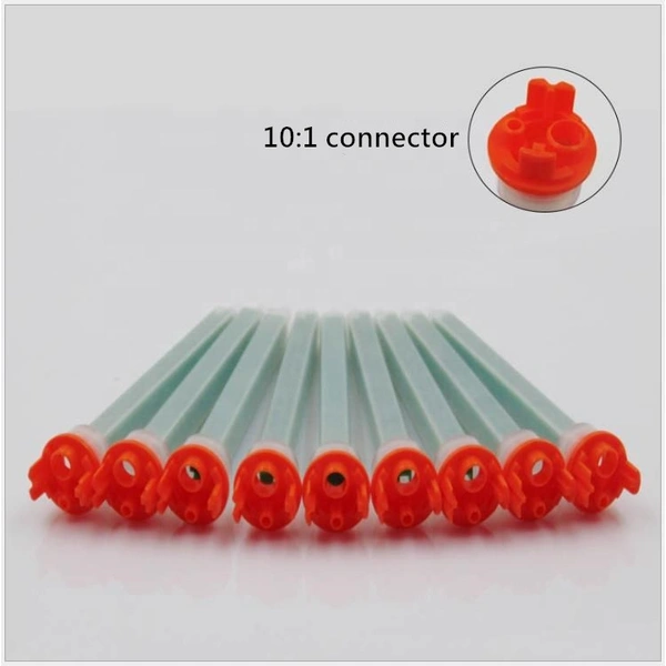 250 мл 10: 1 ab насадки для смешивания клея mfqx 8.7-24 (10: 1) статический смеситель для твердого и кварцевого клея