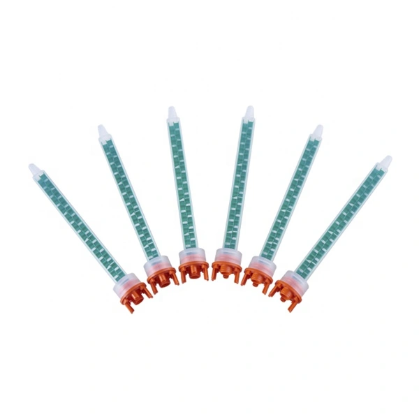 mf08-18 (10: 1) punta mezcladora desechable punta mezcladora estática adhesiva para 250 ml y 490 ml adhesivo 10: 1 para superficies sólidas y superficies de cuarzo