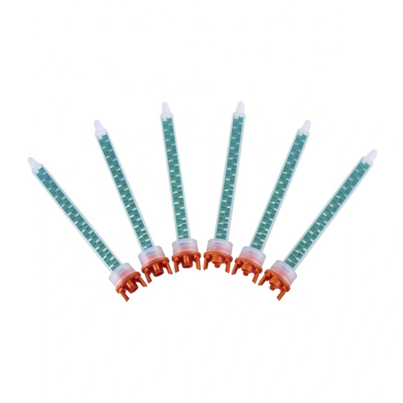 mf08-18 (10: 1) punta mezcladora desechable punta mezcladora estática adhesiva para 250 ml y 490 ml adhesivo 10: 1 para superficies sólidas y superficies de cuarzo