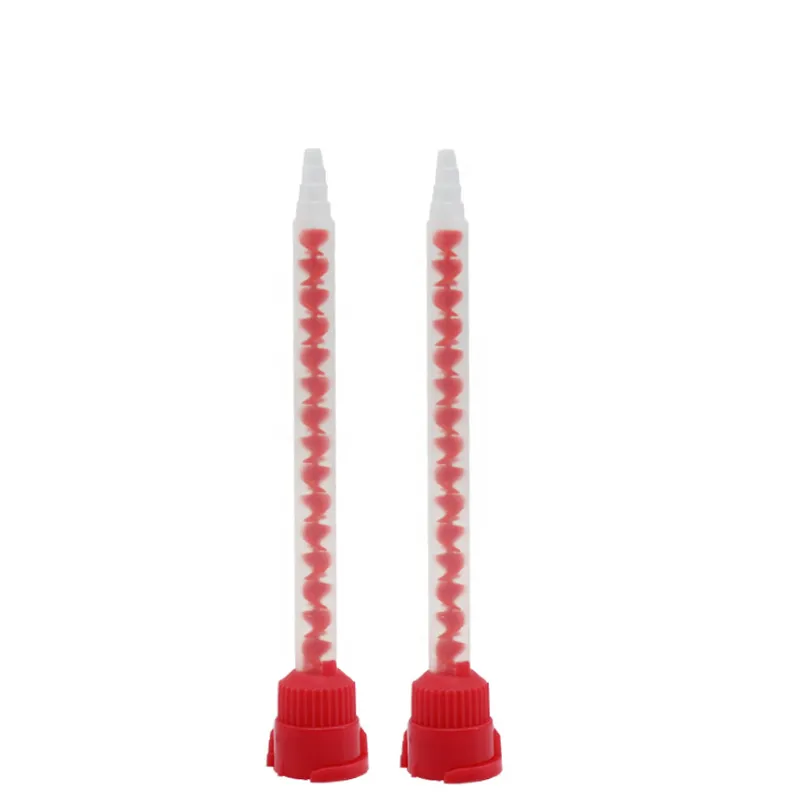 mf08-18 (10: 1) punta mezcladora desechable punta mezcladora estática adhesiva para 250 ml y 490 ml adhesivo 10: 1 para superficies sólidas y superficies de cuarzo