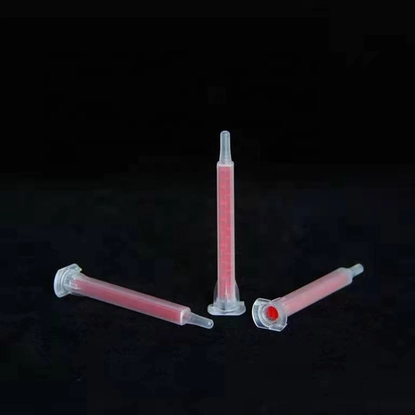 статический смеситель mb06-16 смеситель для клея с красным квадратом ab наконечник для смешивания эпоксидной смолы для 50 мл клея, клея, склеивания, эпоксидной смолы 