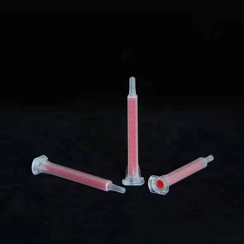 статический смеситель mb06-16 смеситель для клея с красным квадратом ab наконечник для смешивания эпоксидной смолы для 50 мл клея, клея, склеивания, эпоксидной смолы 