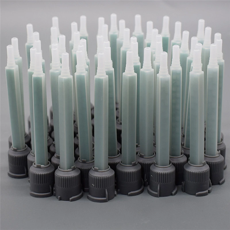 ME05-16S(1:1)Resin AB Glue Static Mixer Mixing Tip for 50ml 1:1 & 2:1 AB epoxy glue adhesive