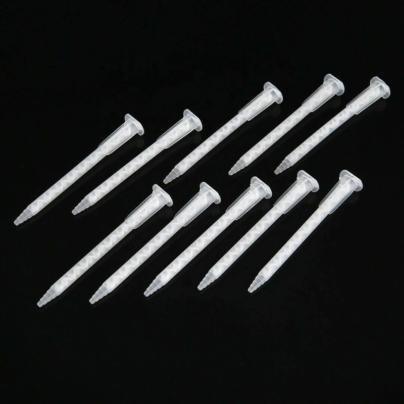ma5.4-17 пластиковая трубка статического смесителя смешивая наконечник для эпоксидной смолы клея ab 50 мл