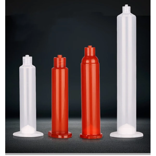 Одноразовый пластиковый дозирующий шприц 30cc us type uvglue, клей, красный клей, смазка, цилиндр шприца для краски