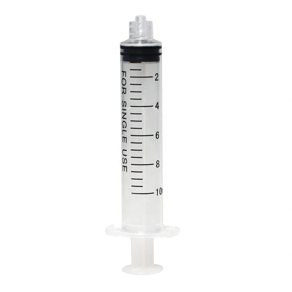 10ml Translucent Plastic Glue Syringe Barrel Industrial Manual Dispensing Syringe