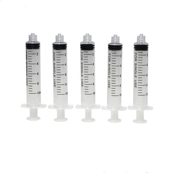10ml Translucent Plastic Glue Syringe Barrel Industrial Manual Dispensing Syringe