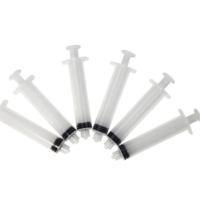 10ml Translucent Plastic Glue Syringe Barrel Industrial Manual Dispensing Syringe