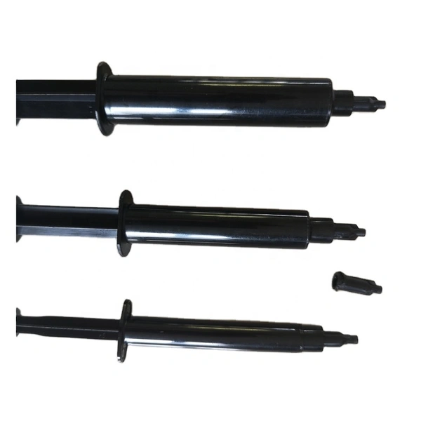 3cc us черный ручной дозирующий шприц клей промышленный цилиндр шприца с люэровским замком