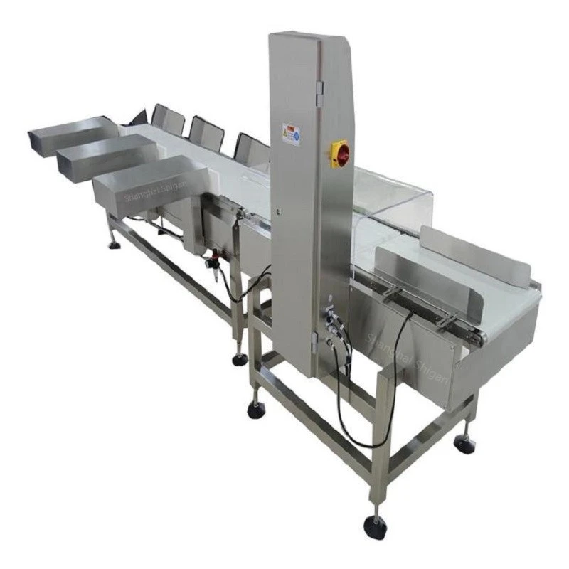 Oyster Multi-stage Weight Sorting Machine Seafood Automatic Dynamic Checkweigher Machine Supplier Price