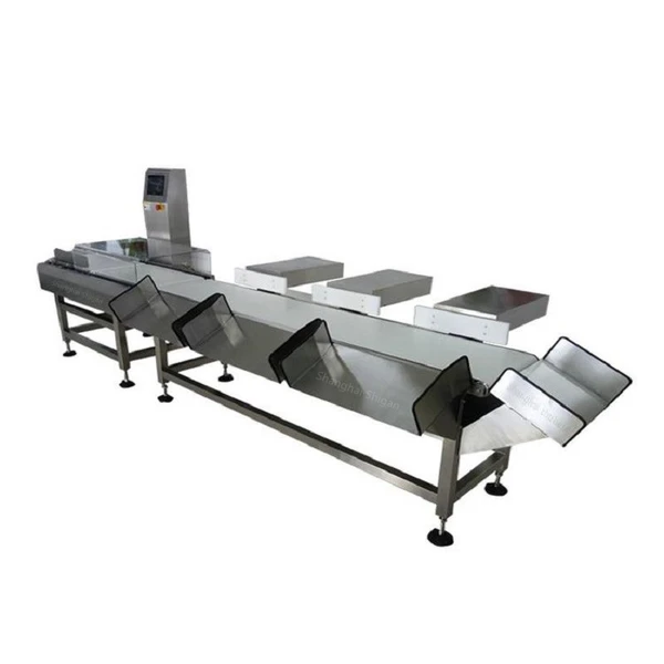 Food Industry Multi-level Weight Sorting Checkweigher High Precision 8-level Automatic Grading Check Weigher Machine Supply Price