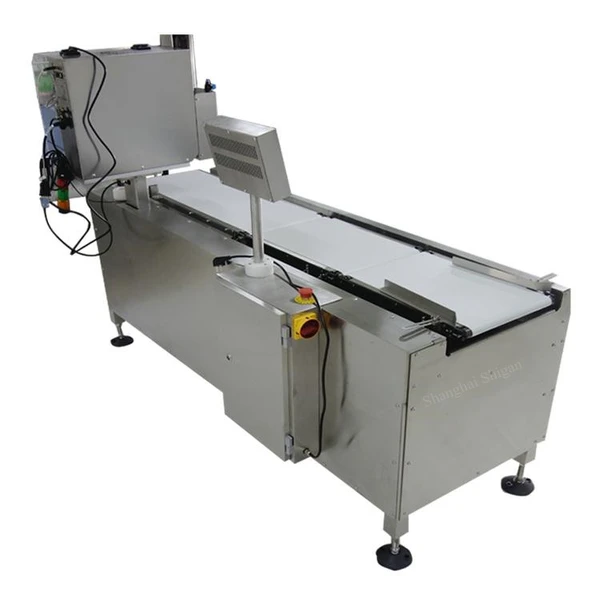 Meat Food Checkweigher and Labeling Machine Combo Automatic Weigh-price Labeling Machine Price