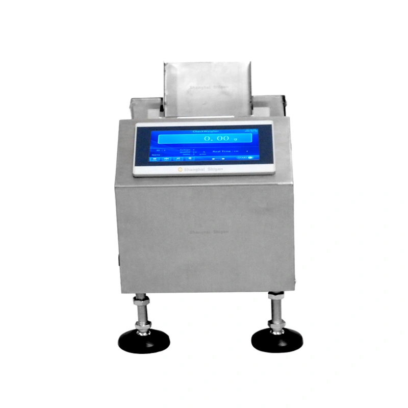 Small Electronic Bag Pouch Checkweigher Dynamic Industrial Weighing Checkweigher Machine System Manufacturer