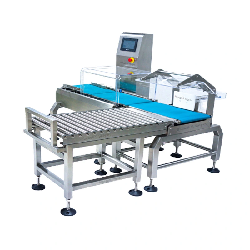 6kg Stretch Film Chemical Industry Checkweigher Roller Clamping Conveying Check Weigher Wide Range Checkweigher Machine Factory Price