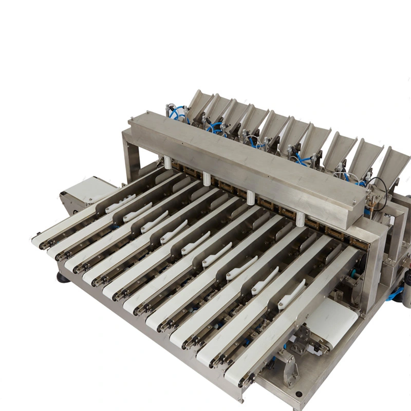 Multi Lane Check Weigher for Strip Package Food Medicine 10 Channels Efficient Inspection Weighing Checkweigher China