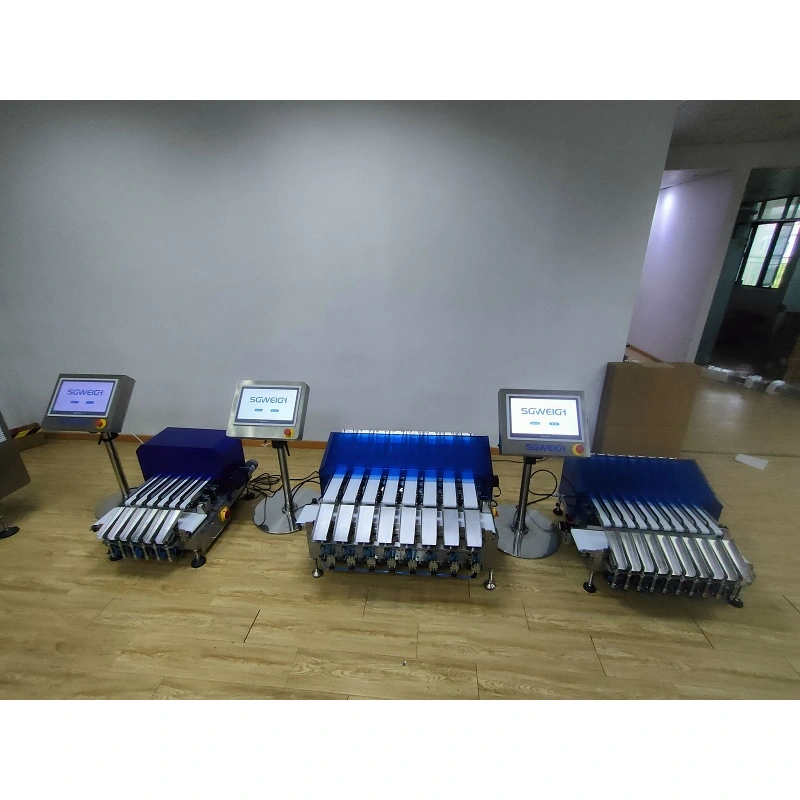 4 Lines Multi-line Small Bag Check Weigher High-precision Checkweigher Dynamic Online Customized Check Weighing Scales Factory
