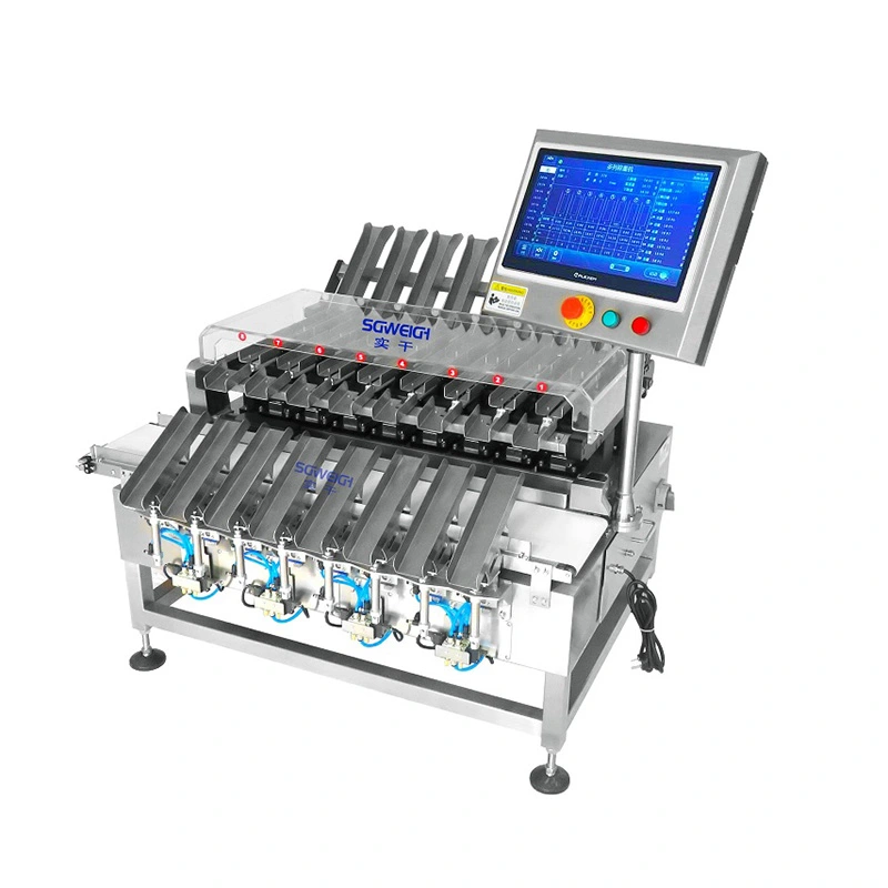 High Precision Food Multi-Channel Checkweigher for Stick Strip Sachet