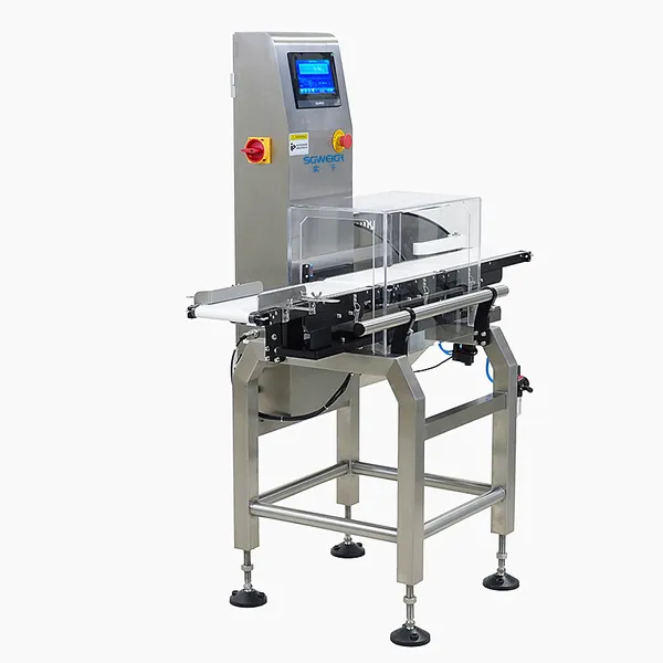 Boxed Milk Checkweigher with Automatic Rejector High-Speed Conveyor Checkweigher