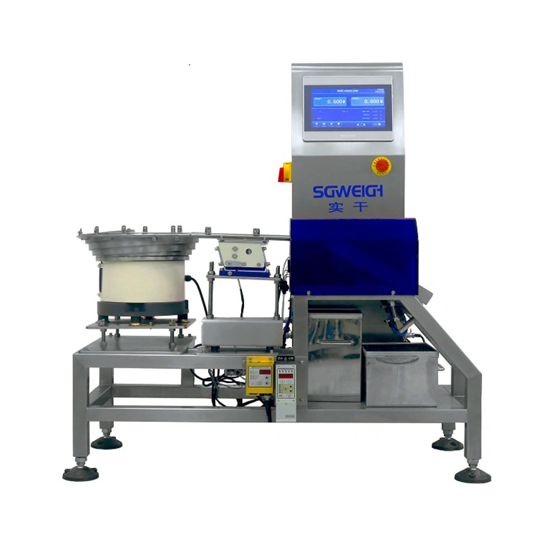 Dual-Channel Capsule Weight Sampling System High Precision Pharma Checkweigher