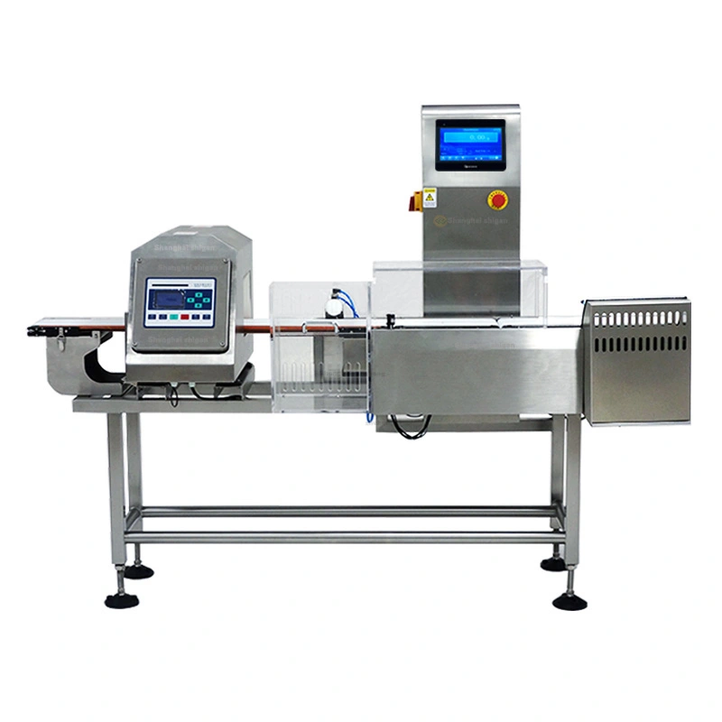 Intelligent Touch Screen Metal Detector With Checkweigher Combo Price