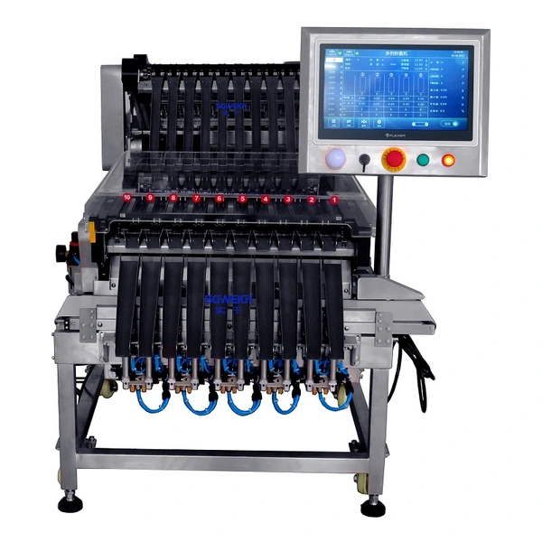 Strip Pouch 10-Lane Checkweigher High-Output Multi-Lane Checkweigher Solution