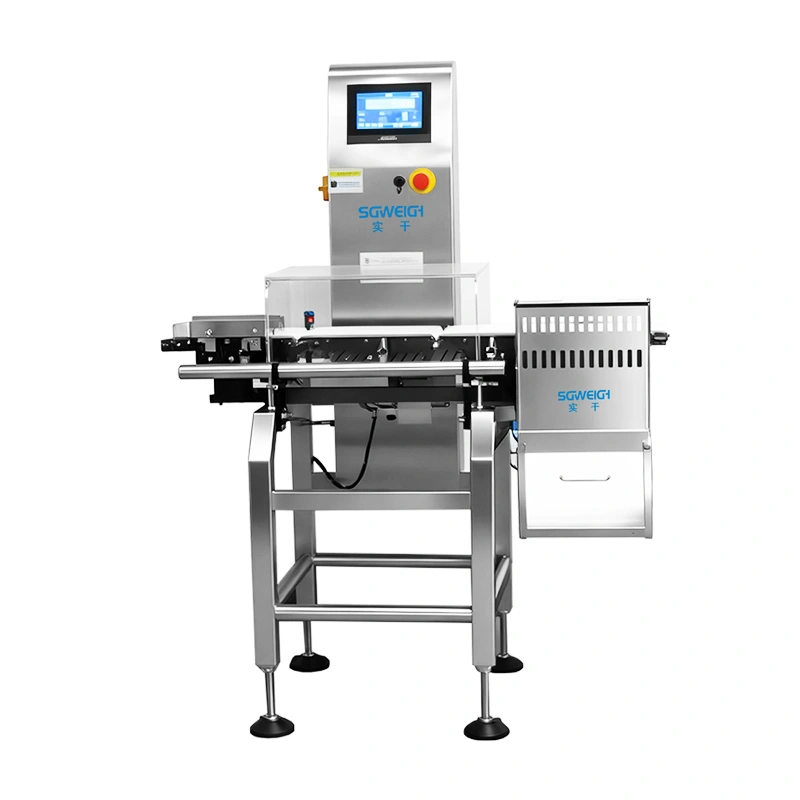 High Accuracy Dynamic Box Checkweigher Inline Conveyor Checkweigher With Rejector