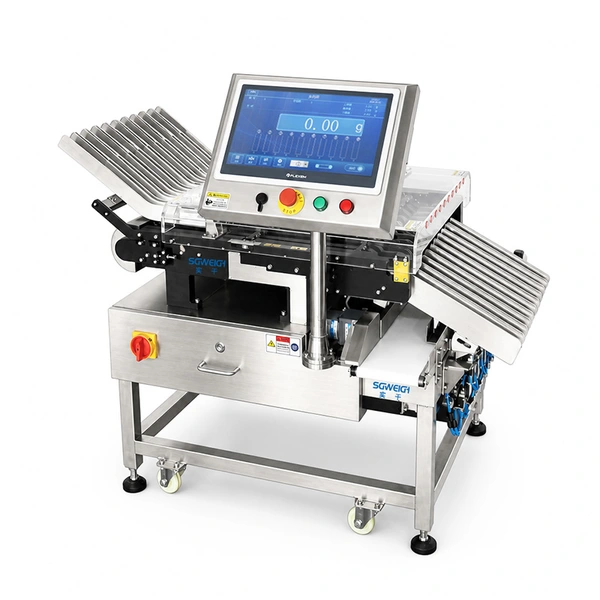 Precise Multi-lane Checkweigher for Sauce Sachet Production Efficient Weight Checker