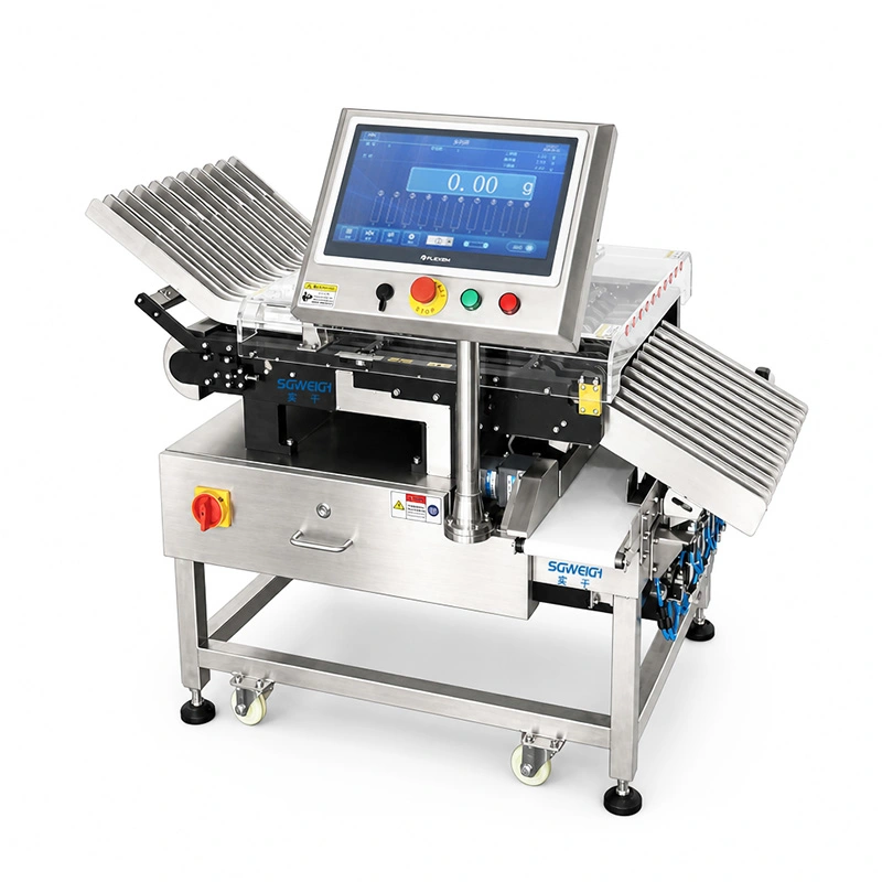 Precise Multi-lane Checkweigher for Sauce Sachet Production Efficient Weight Checker