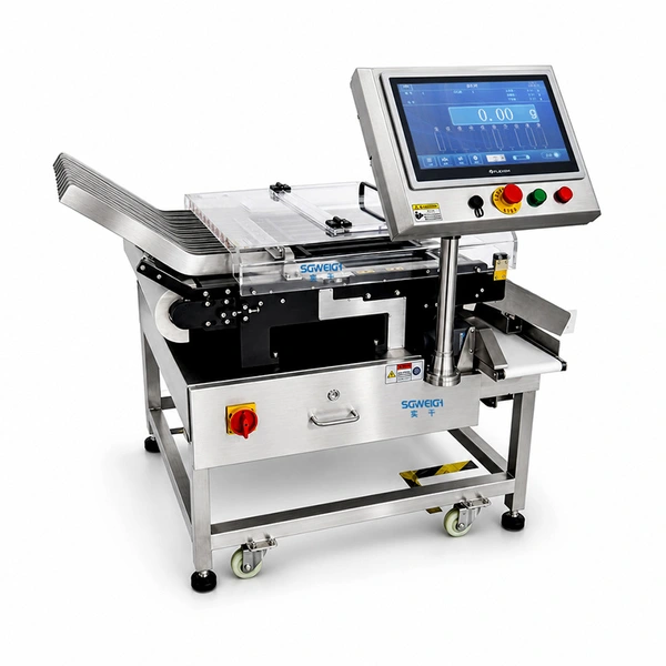 Precise Multi-lane Checkweigher for Sauce Sachet Production Efficient Weight Checker