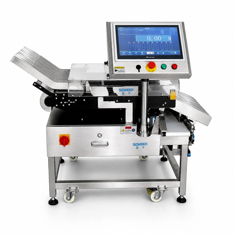 Precise Multi-lane Checkweigher for Sauce Sachet Production Efficient Weight Checker