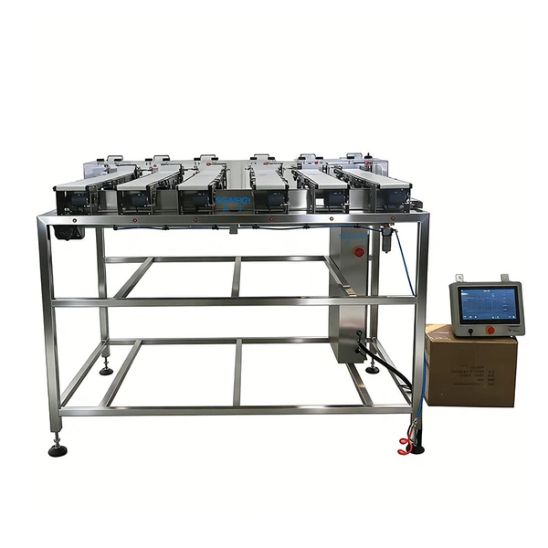 Pet Food Strip 6-Lane Checkweigher Customizable Multi-lane Checkweigher Solution