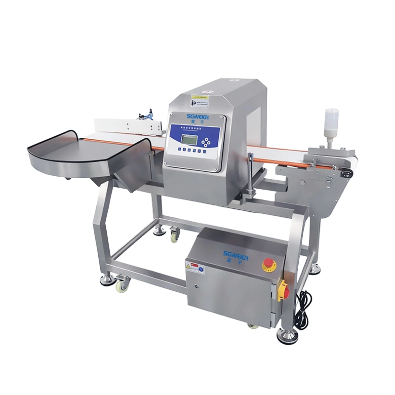 Inline Metal Detector for Beverage Food Processing Conveyor Metal Detector