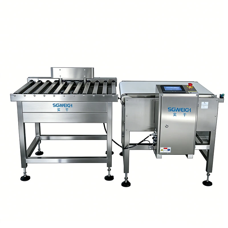 Wide Range Package Conveyor Checkweigher System Carton Bag Weight Checking Machine