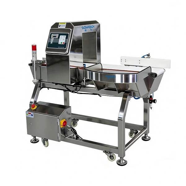 Food Metal Detector for Aluminum Foil Cans Digital Metal Detection System