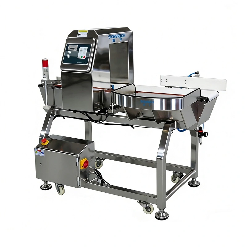 Food Metal Detector for Aluminum Foil Cans Digital Metal Detection System