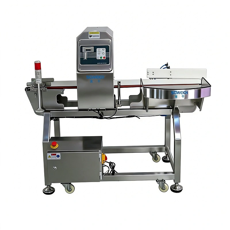 Food Metal Detector for Aluminum Foil Cans Digital Metal Detection System