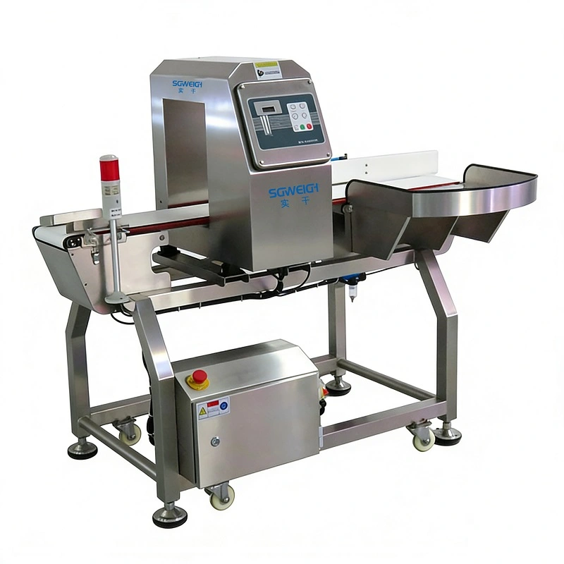Food Metal Detector for Aluminum Foil Cans Digital Metal Detection System