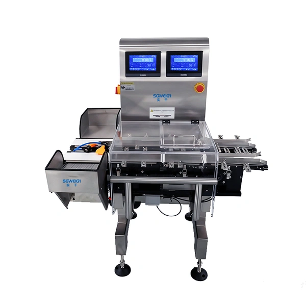 Automatic Double-Lane Checkweigher for Small Products Efficiency Check Weigher