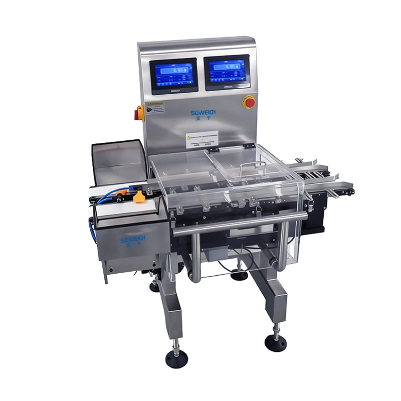 Automatic Double-Lane Checkweigher for Small Products Efficiency Check Weigher