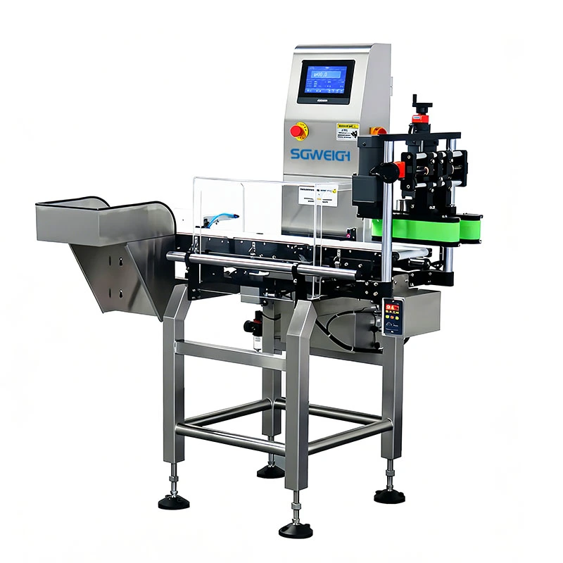 High Accuracy Checkweigher for Glass and Plastic Jars Dynamic Checkweigher Price