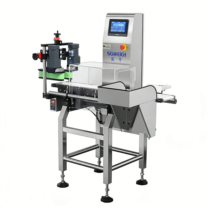 High Accuracy Checkweigher for Glass and Plastic Jars Dynamic Checkweigher Price