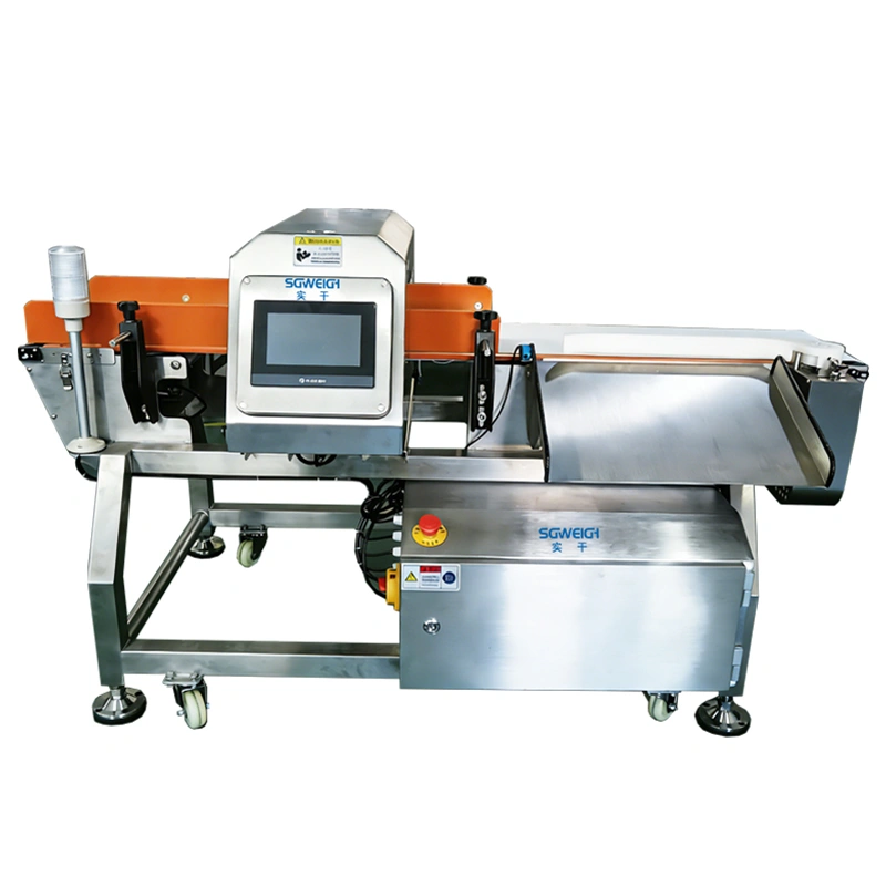 Automatic Food Packaging Metal Detector Conveyor Belt Tunnel Metal Detector
