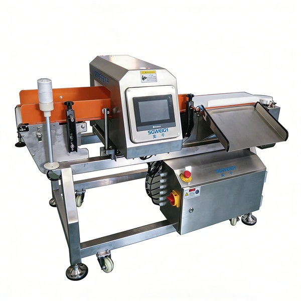 Automatic Food Packaging Metal Detector Conveyor Belt Tunnel Metal Detector