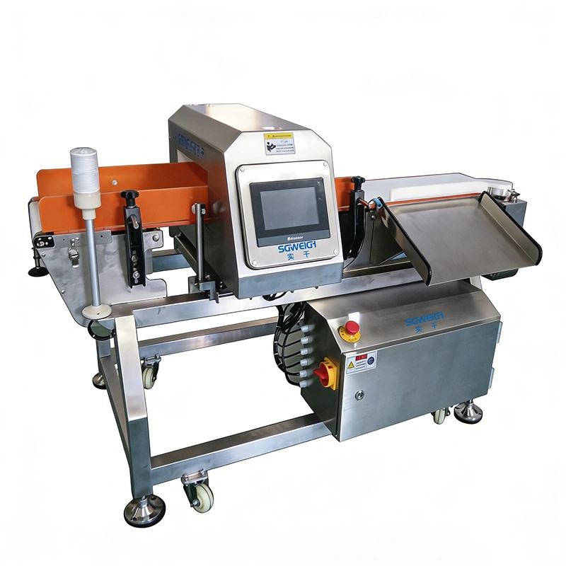 Automatic Food Packaging Metal Detector Conveyor Belt Tunnel Metal Detector