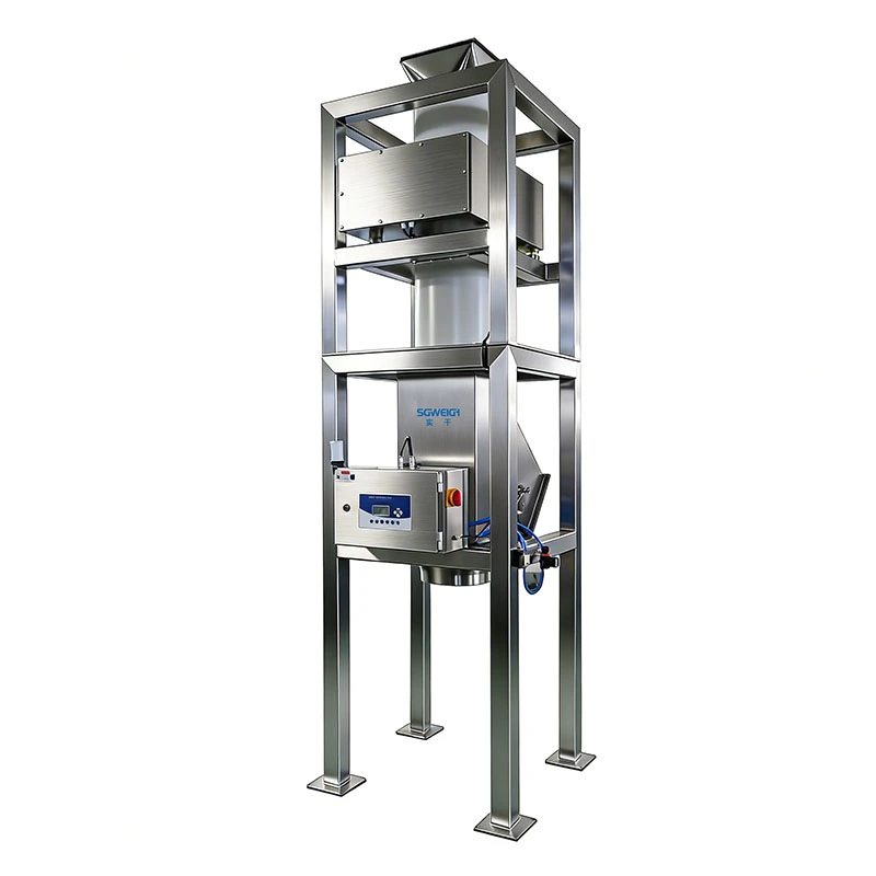 Sensitivity Food Vertical Metal Detector for Powder Granule Processing Lines