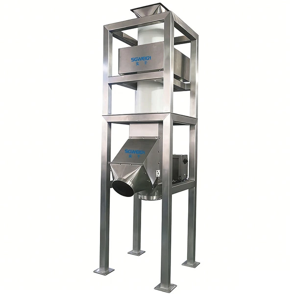 Sensitivity Food Vertical Metal Detector for Powder Granule Processing Lines
