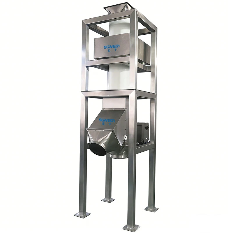 Sensitivity Food Vertical Metal Detector for Powder Granule Processing Lines