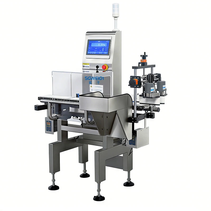 Industrial Dynamic Checkweigher with Rejection System Production Line Checkweigher