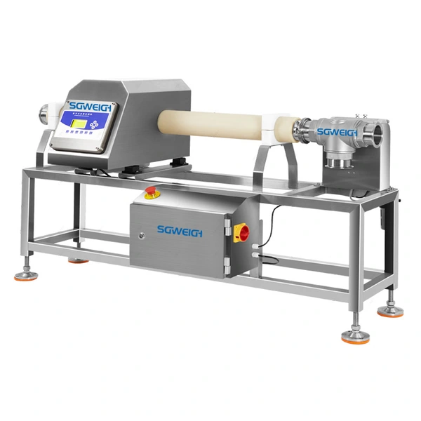 In-Line Metal Detector for Liquid and Paste Industrial Pipeline Metal Detector