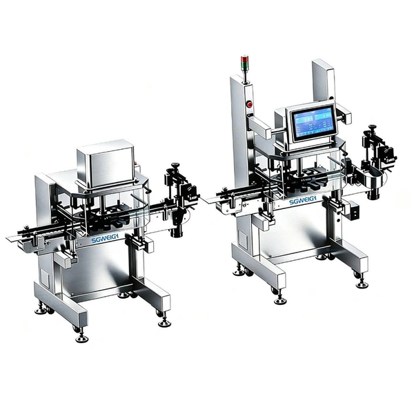 High Precision Rotary Bottle Checkweigher with Clamping Conveyor Stable Weight Checker